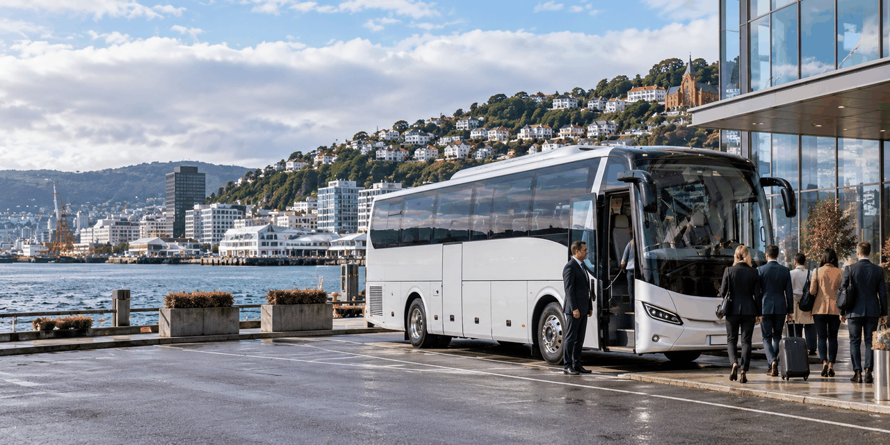 25–36 passengers Mid-size Coach