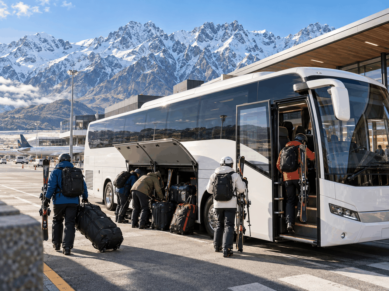 Queenstown Airport Bus & Coach Transfer
