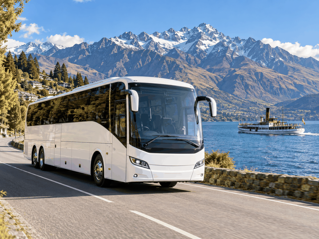 Queenstown bus rental